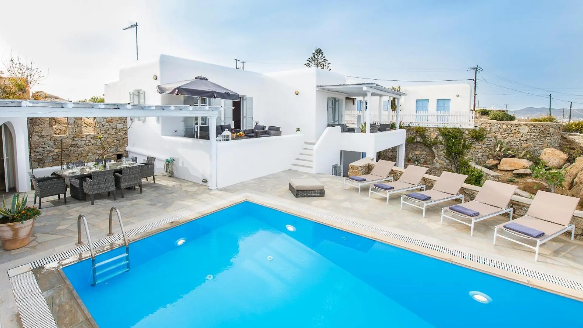 Psarou Heights Villa Mykonos Town