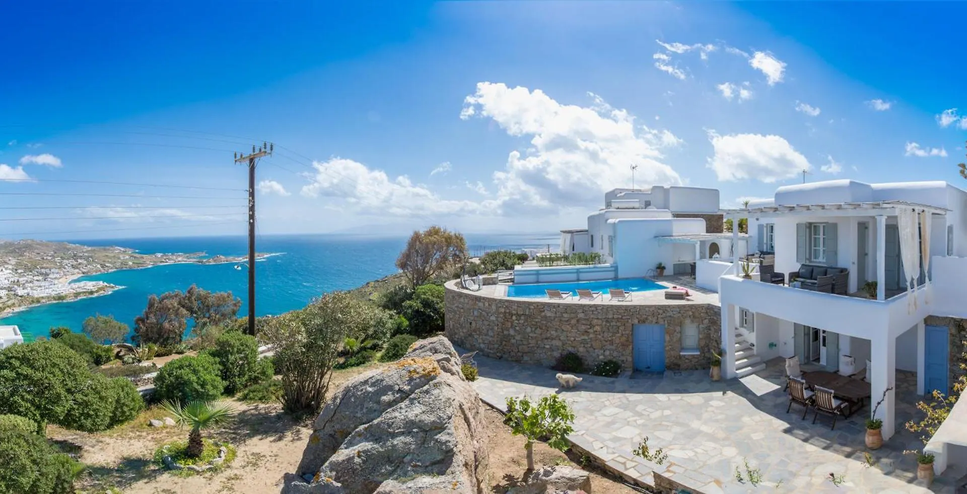 Psarou Heights Villa Mykonos Town