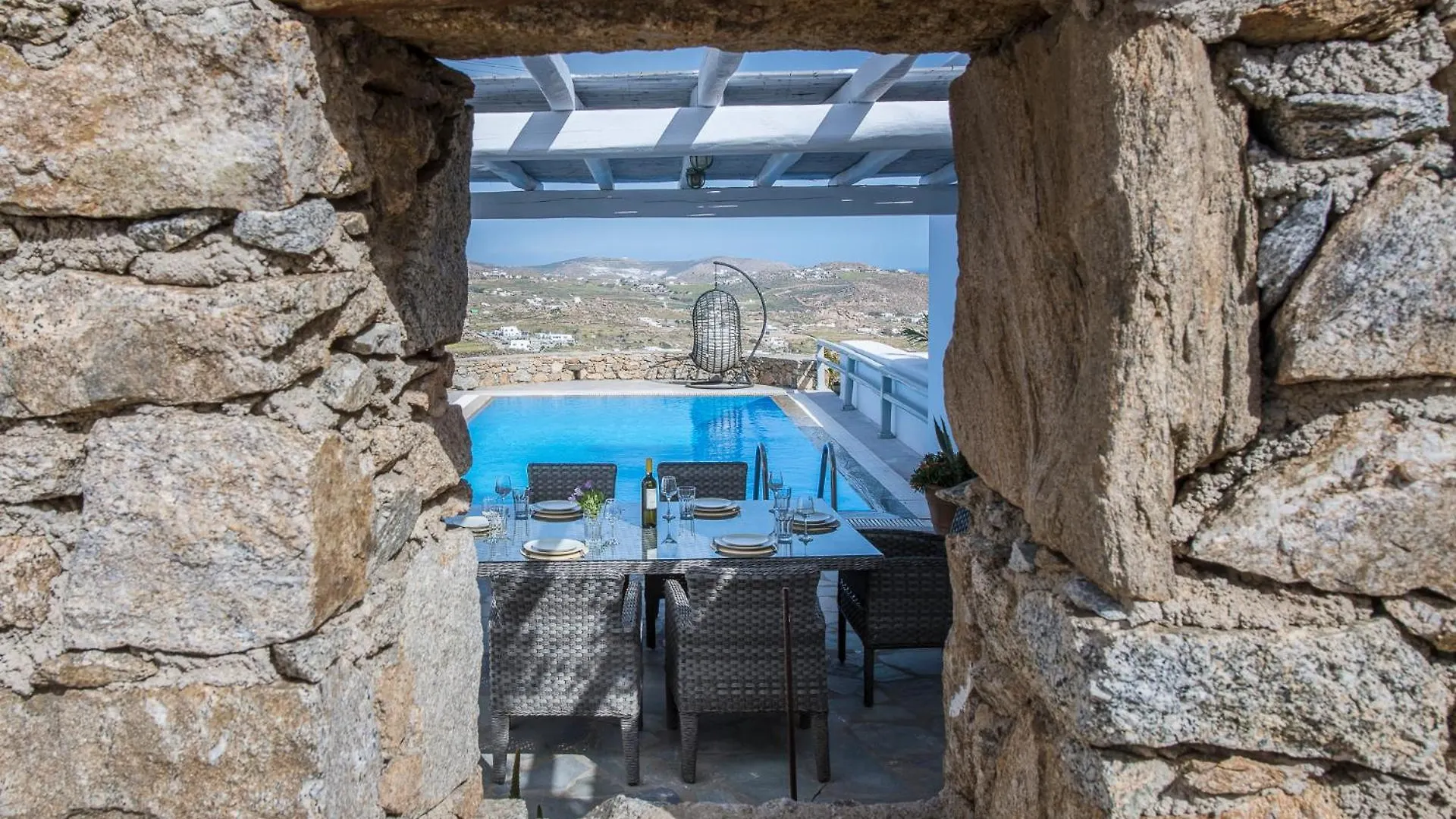 Psarou Heights Villa Mykonos Town ギリシャ